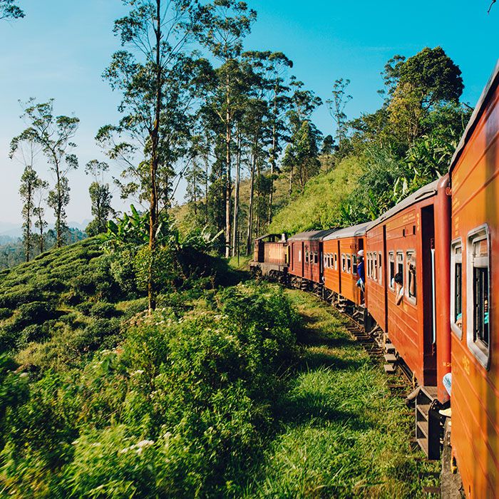 Train, Kandy-Nuwara Eliya, Sri Lanka