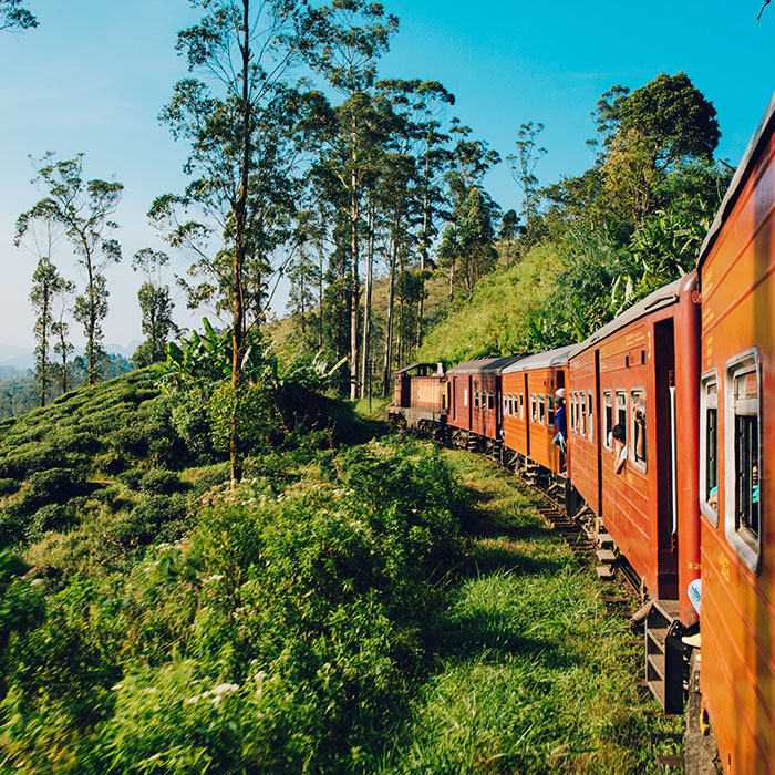 Sri Lanka, Colombo, train, Kandy