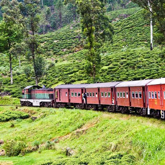 Train, Ella-Nuwara Eliya, Sri Lanka