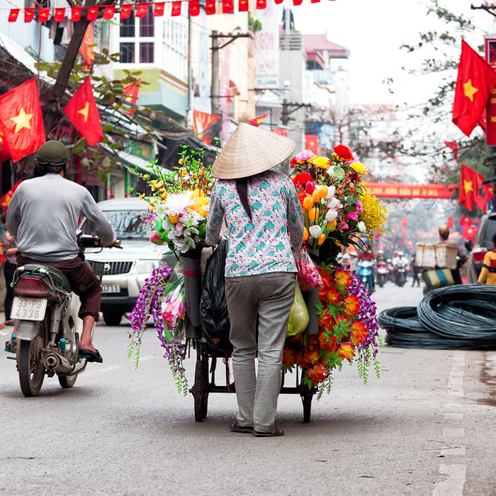 Vietnam, Rues, Hanoi