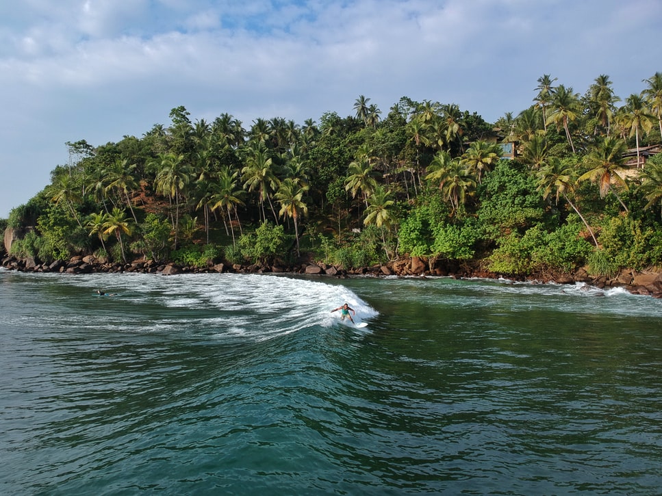 Sri lanka-Weligama-Surfing